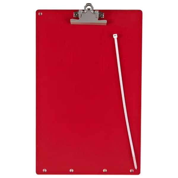 Lockout Clipboard, Red