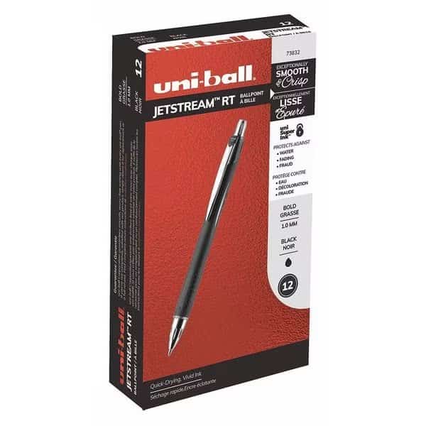 Retractable Rollerball Pen, Fine 0.7 mm, Blue PK12