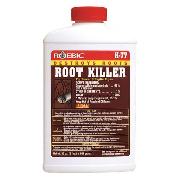 Root Killer, Size 2 lb., Odorless