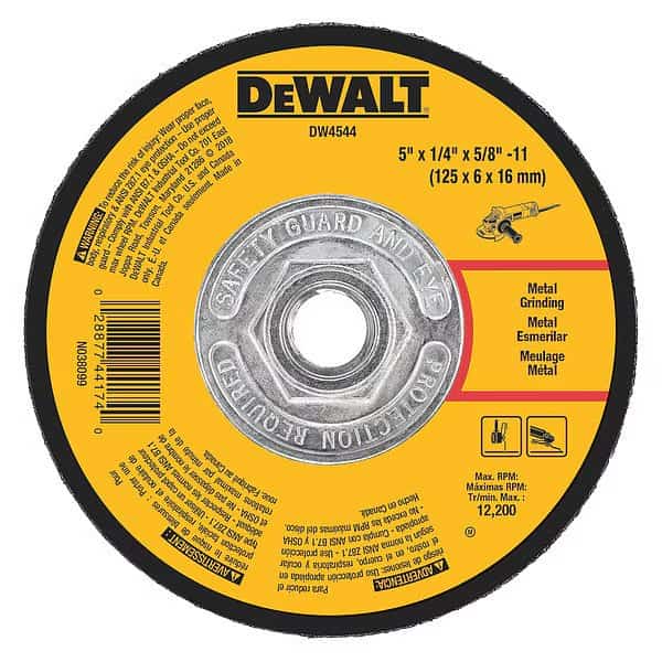 5" x 1/4" x 5/8"-11 Fast Cutting Abrasive