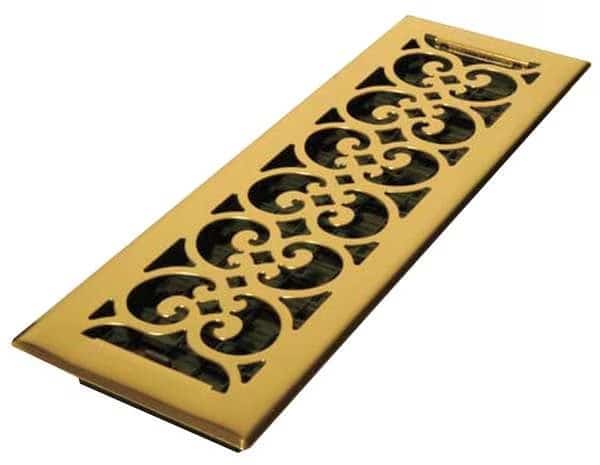 4x14 Floor Register, Mfr#: SPH414, DECOR GRATES
