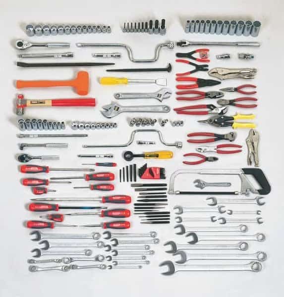 Master Tool Set, Add-On, 3/8 In., 1/2 In.
