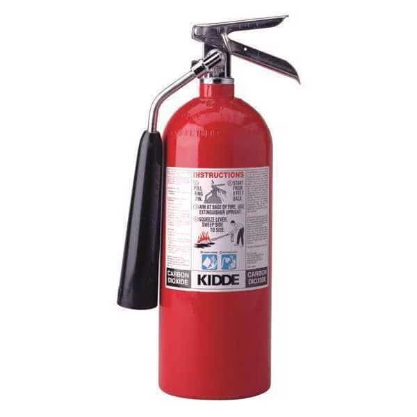 Fire Extinguisher, 5 lb Capacity, Class BC , UL Rating5B:C , Carbon Dioxide