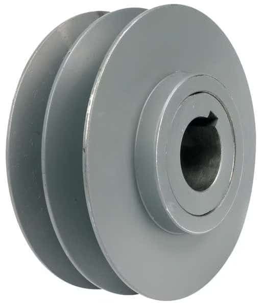 V-Belt Pulley,1-3/8",VrPitch,6.5"OD,Iron, Mfr#: 2VP65138, TB WOOD'S