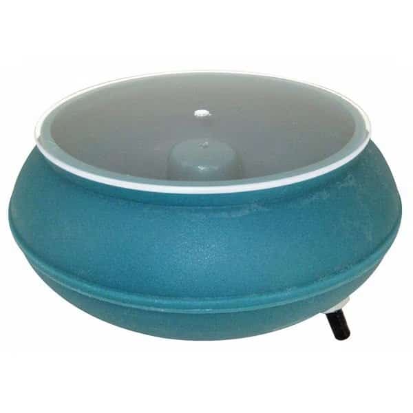 Vibratory Tumbler Bowl and Lid, 12In Dia., Raytech, Mfr#: 23-036