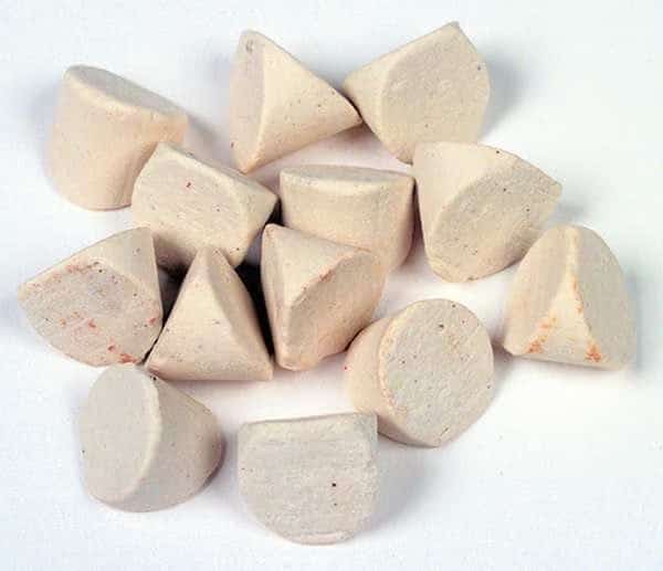 Ceramilite Media, V-Cut Cylinder, 5/8"