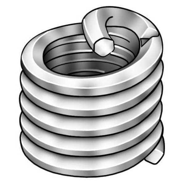 Tanged Helical Insert, Free-Running, 5/8"-18 Thrd Sz, 18-8 Stainless Steel, 5 PK, EnjoyTool select, Mfr# 3534-5/8X1.5D