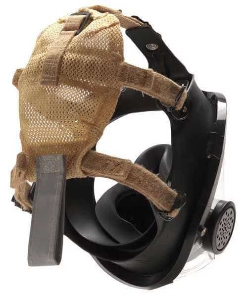 Full Face Respirator, AV-3000, Not Rated, Bayonet, Size S 0 Cartridges Included
