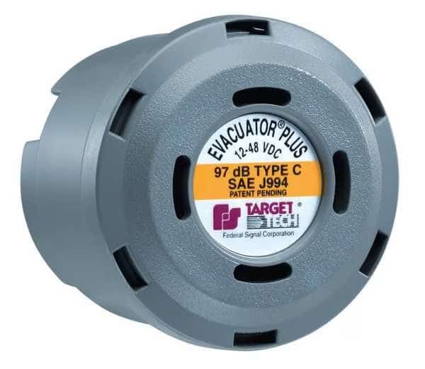 Back Up Alarm,97dB,3 In. Dual Function, Mfr#: 210333, FEDERAL SIGNAL