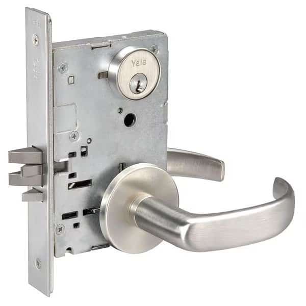 Mortise Lockset, Lever, Storeroom, Rose, Yale, Mfr#: PBR8805FL X 626 X YMS