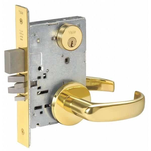 Heavy DutyMortise Lockset, Lever, Strike Type: ANSI
