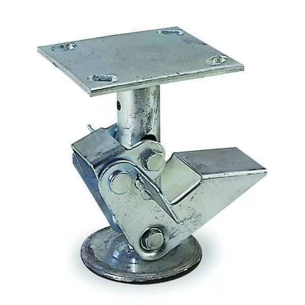 Floor Lock, Plate, 10-1/4 in. H, 4 x 4-1/2