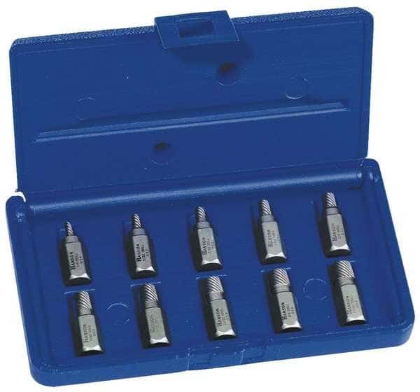 Screw Extractor Set, 10 Pcs