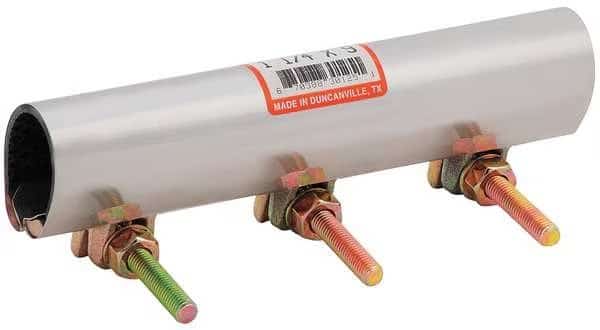 Repair Clamp,Four Bolt,1 1/2In,304SS, Mfr#: 330-0712, EnjoyTool select