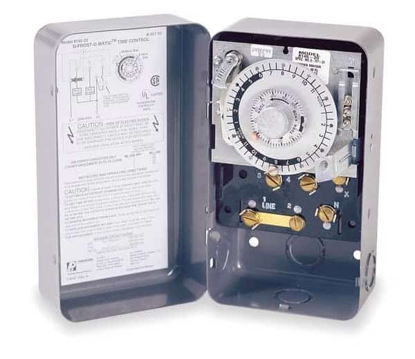 Timer, Defrost, 120V, 1 NO, 2NC Switches