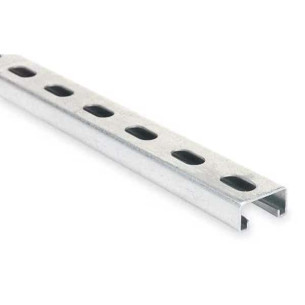 Strut Channel,Steel,Overall L 20ft, Mfr#: B1400HS 20PG, FLEX-STRUT