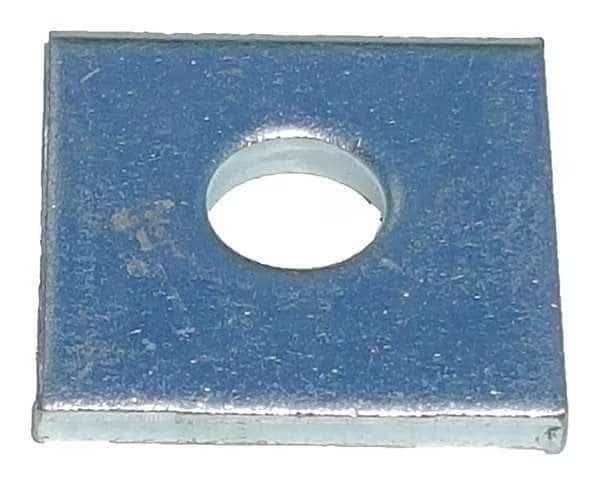 Channel Square Washer, 3/8 In, Silver, PK25, EnjoyTool select, Mfr# V500 3/8EG