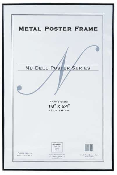 Metal Poster Frame 18x24 Black