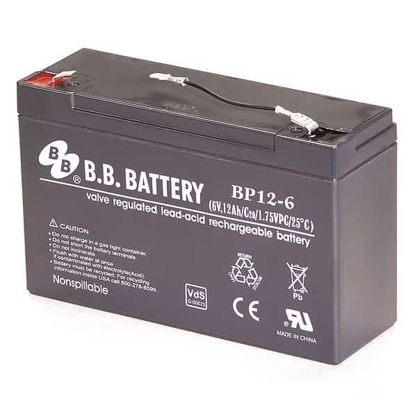 Battery Pack, Lead Acid, 6V, Streamlight