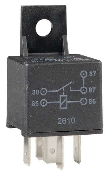 Mini Relay, SPST, 40A, 12VDC, EnjoyTool select, Mfr# 5ZMU4