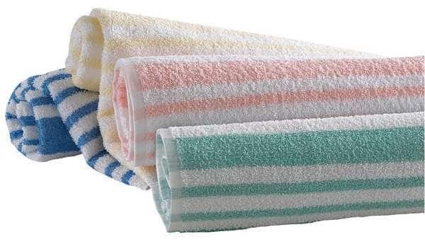 Pool Towel, Blue/White, 30x70, PK12