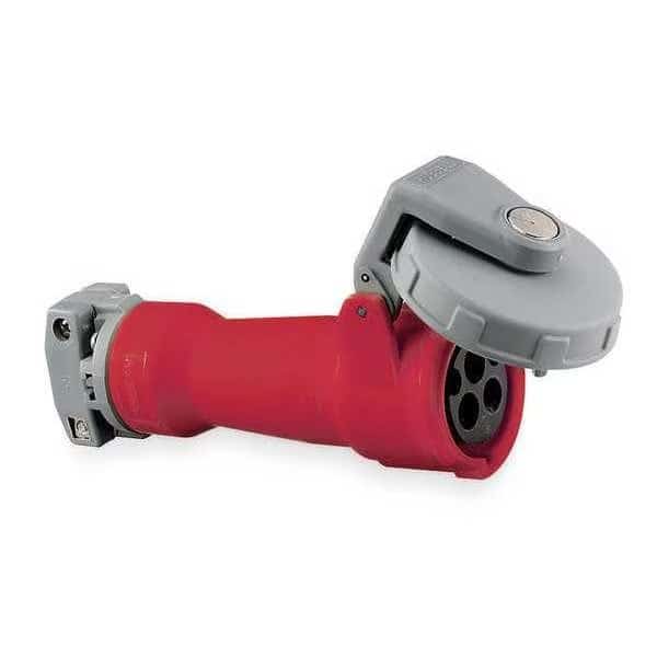 IEC Pin and Sleeve Connector,20A,480V, Mfr#: HBL420C7W, HUBBELL WIRING DEVICE-KELLEMS