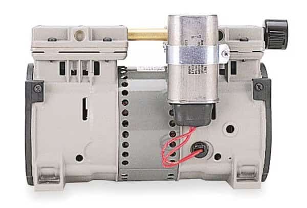 Piston Air Compressor/Vacuum Pump, 1/3HP
