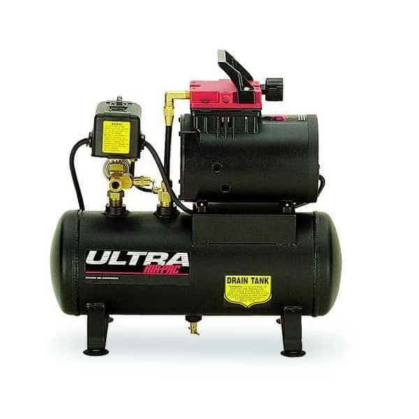 Air Compressor, 0.5 HP, 115V, 125 psi