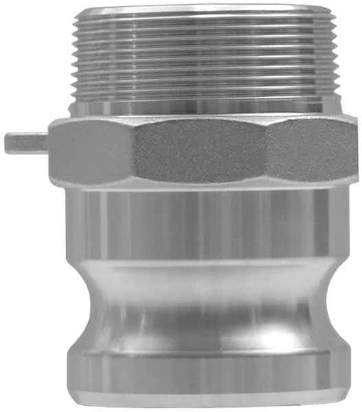 Adapter, 4 In, 100 psi, Male Adapter x MNPT, DIXON VALVE & COUPLING, Mfr# G400-F-BR