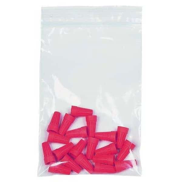 Reclosable Poly Bag,Zip Seal,PK1000, Mfr#: 5CNF8, EnjoyTool select
