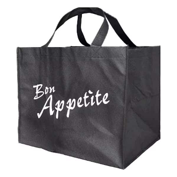 Reusable Shopping Bag 12" x 14", 1.85 mil, Pk100