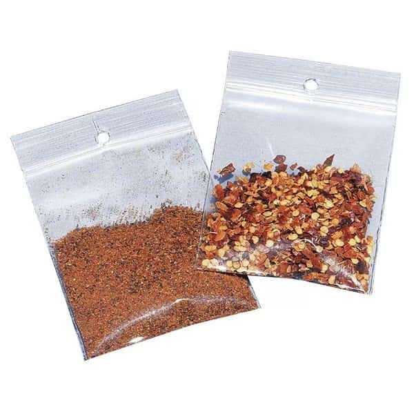 Reclosable Poly Bag Zipper Seal 7" x 5", 2 mil, Clear, Pk1000, EnjoyTool Select, Mfr#: 5CPC1