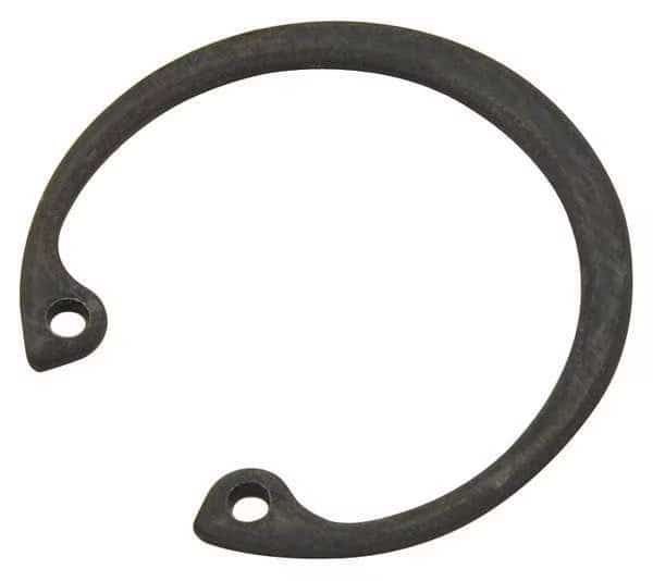Internal Retaining Ring, Steel, Black Phosphate Finish, 32 mm Bore Dia., 25 PK