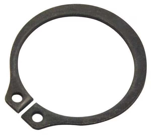 External Retaining Ring, Steel, Black Phosphate Finish