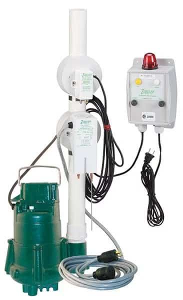 4/10 HP 1-1/2" Elevator Sump Pump with Oil Sensor 115V Piggyback, Zoeller, Mfr#: 940-0006
