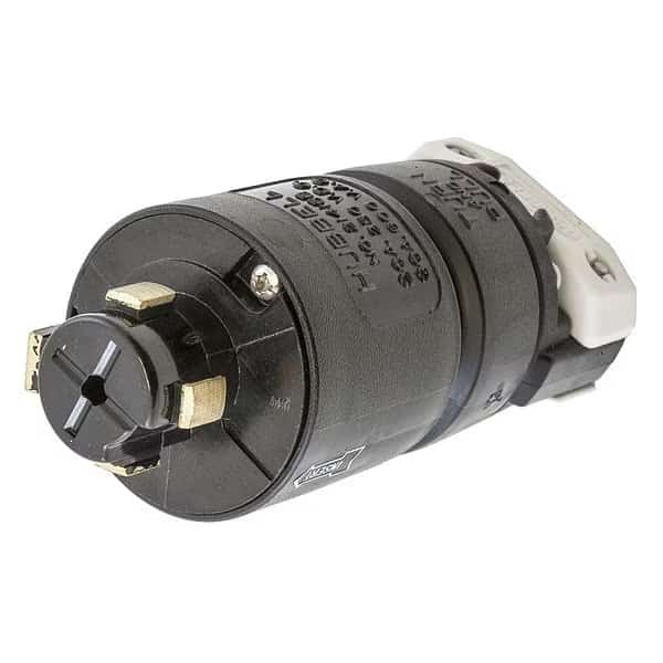 Locking Plug,250VDC/600VAC,3P,4W,3PH, Mfr#: HBL21415B, HUBBELLOCK