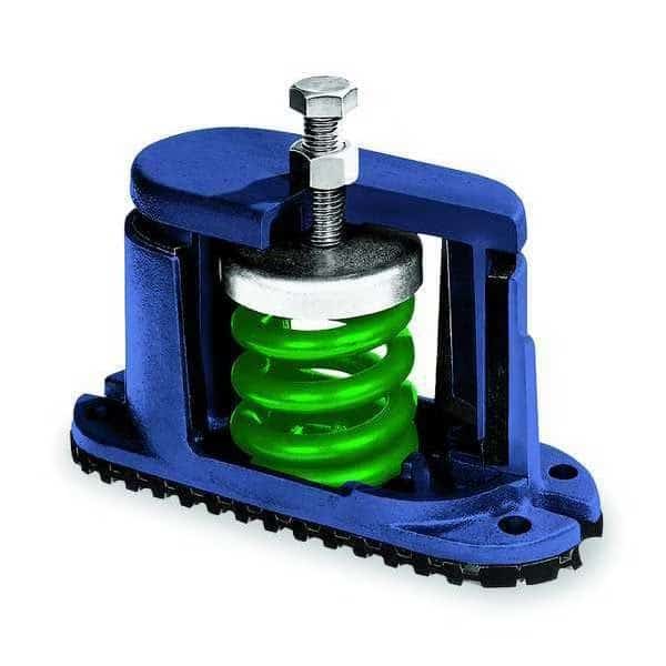 Floor Mount Vibration Isolator, Spring
