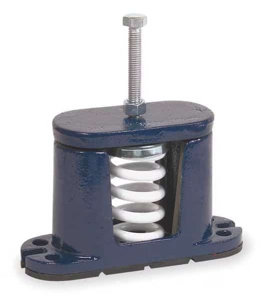 Floor Mount Vibration Isolator,Spring, Mfr#: 5C133, MASON