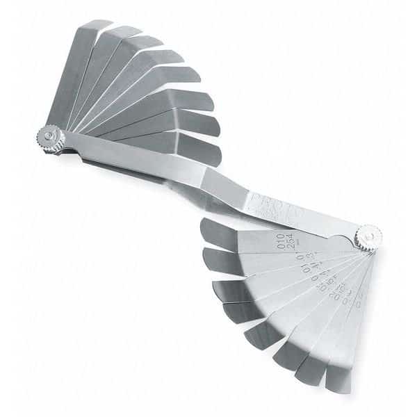 16 Blade Overhead Valve Feeler Gauge Set