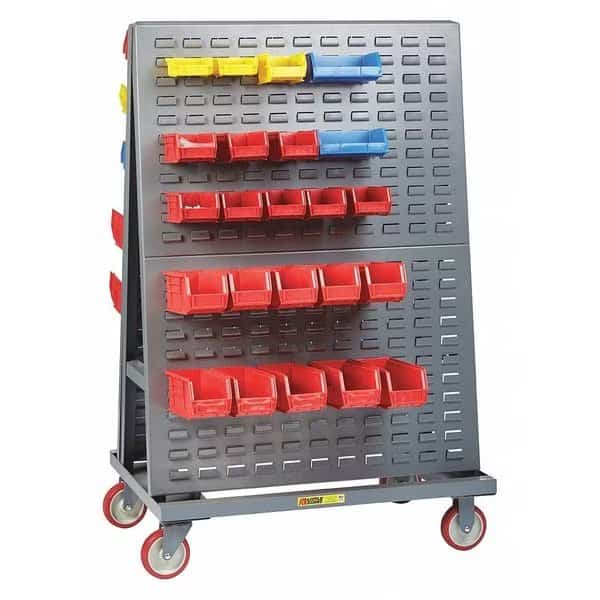 Mobile A-Frame Lean Tool Cart, 24 x 48", Little Giant, Mfr#: AFLP-2448-5PY