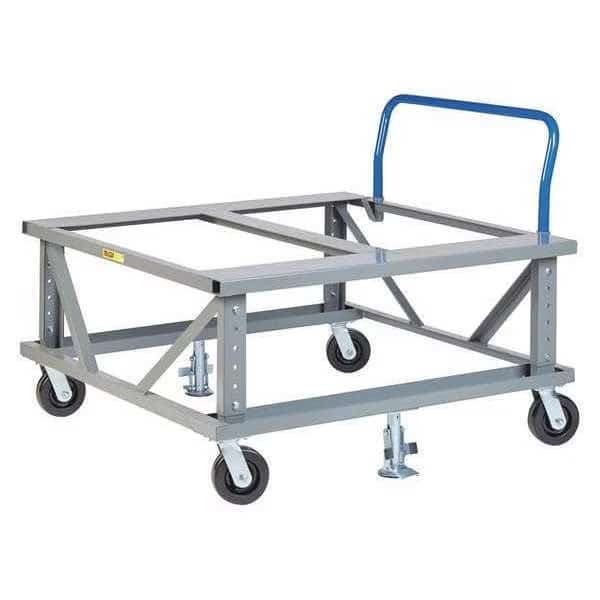 Mobile Pallet Stand, Adjustable, 48 x 48"