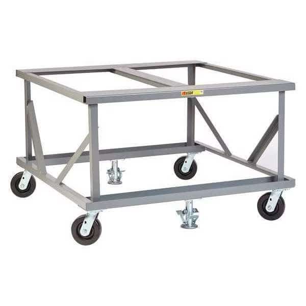 Mobile Pallet Stand, Fixed Height, 48x48"