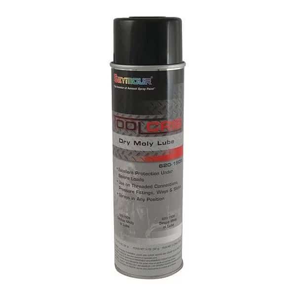 20 oz Dry Moly Lube, 14oz. Aerosol Can Black