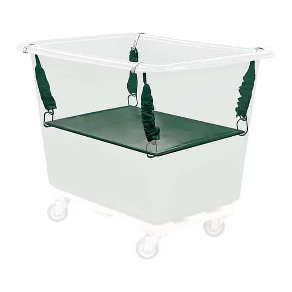 Poly Spring Lift, 12 Bu, Green, Royal Basket Trucks, Mfr#: R12-EEX-PSN