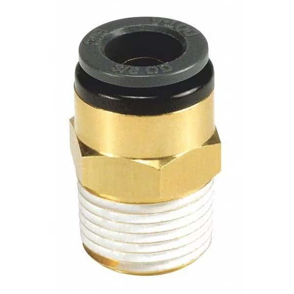 DOT Fitting,Male Straight,5/32",1/8", Mfr#: KV2H03-34S, SMC