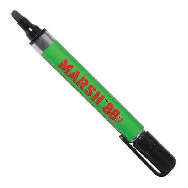 Black 88fx Metal Paint Marker, PK12, Black Color Family, 12 PK