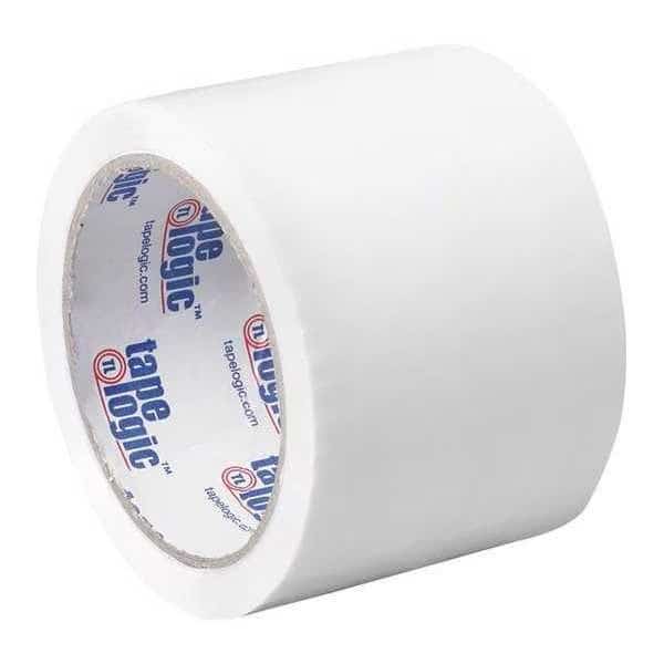 Tape Logic Carton Sealing Tape, 2.2 Mil, 3" x 55 yds., White, PK24