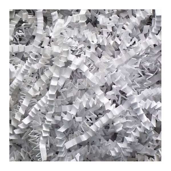 Crinkle Paper, 40 lb., White, 1/Case