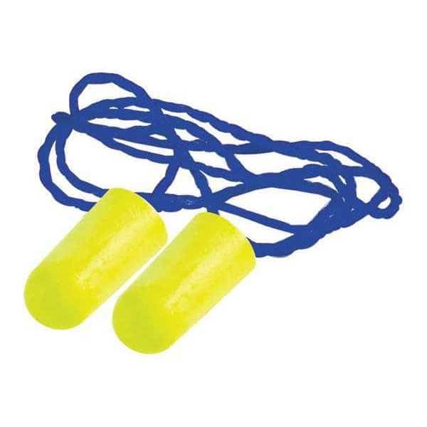 E-A-R Soft Foam Ear Plugs, 33 dB, Yellow, 200 PK
