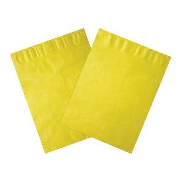 Tyvek Envelopes, 10" x 13", Yellow, PK100